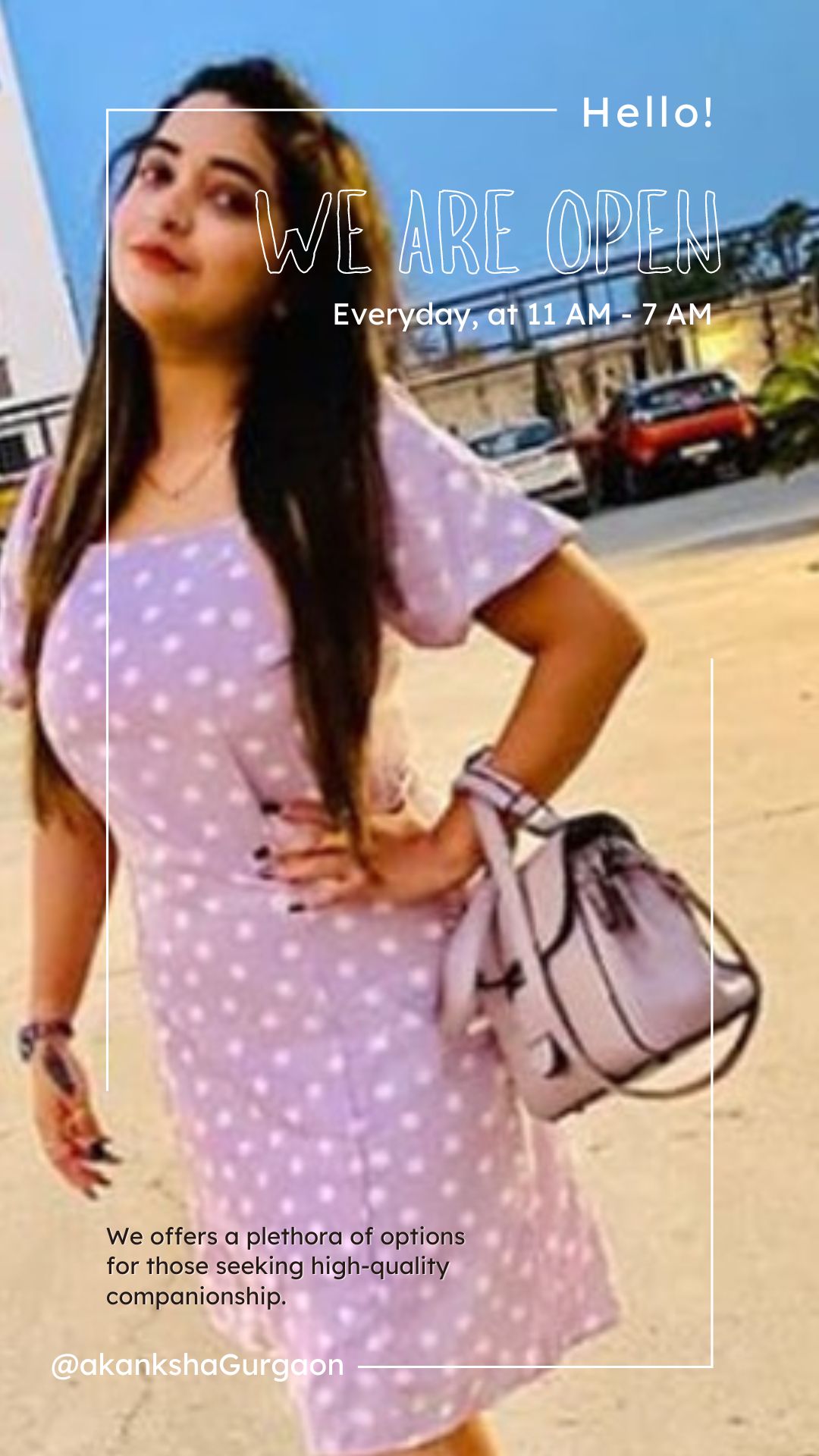call girl Sushant Lok Escorts Instagram Story